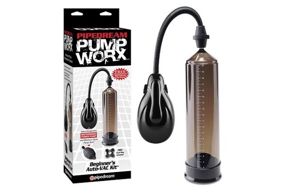 Vacuum pump for penis enlargement