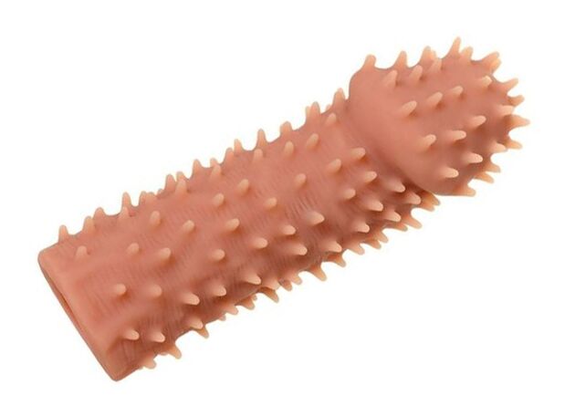 Penis attachment with spikes
