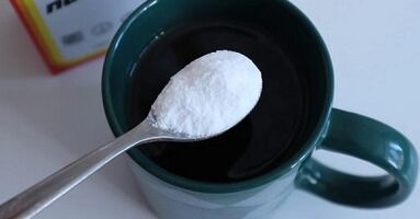 Take soda inwards to increase a member