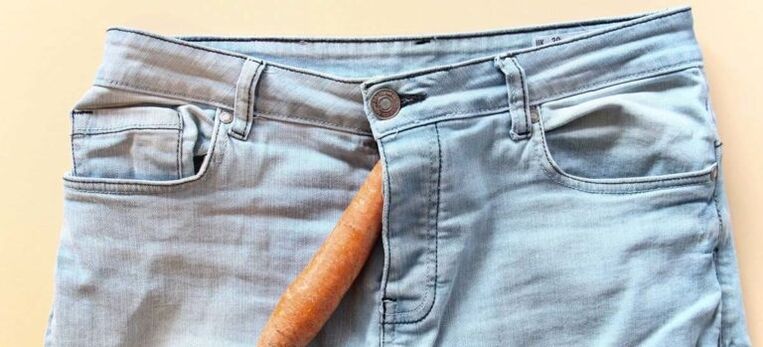 Carrots symbolize a penis enlarged by lemonade