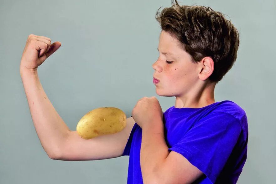 At 16 years old, a teenager can become the owner of a strong body
